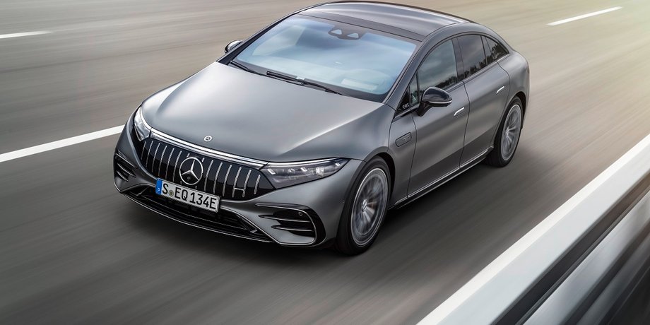Mercedes-AMG EQS 53 4MATIC +, електромобіль, електричний спорткар, спортивний автомобіль, Mercedes-Benz, AMG