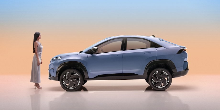 Tata Curvv.ev, Tata Curvv, нова Tata Curvv, кросовер Tata, електромобіль Tata