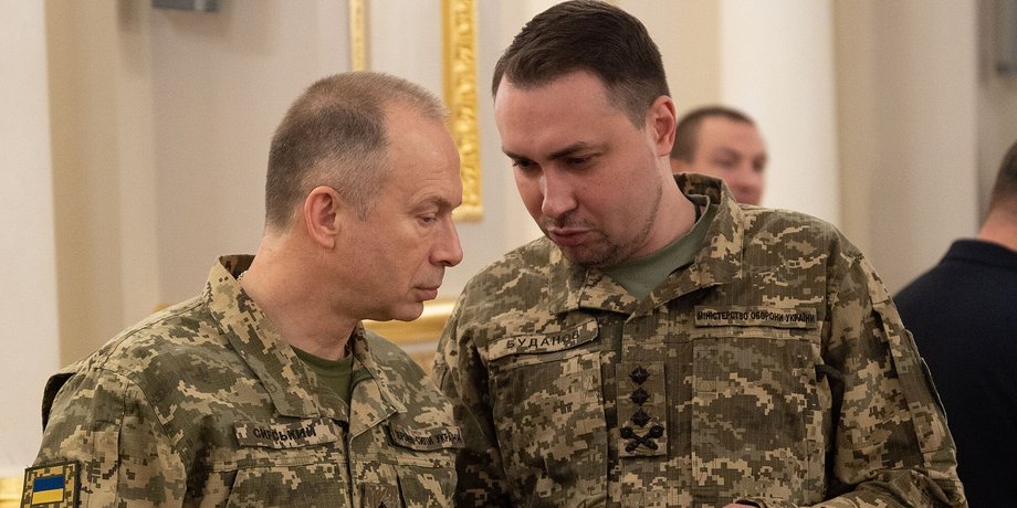 Олександр Сирський, Кирило Буданов, головнокомандувач, ГУР