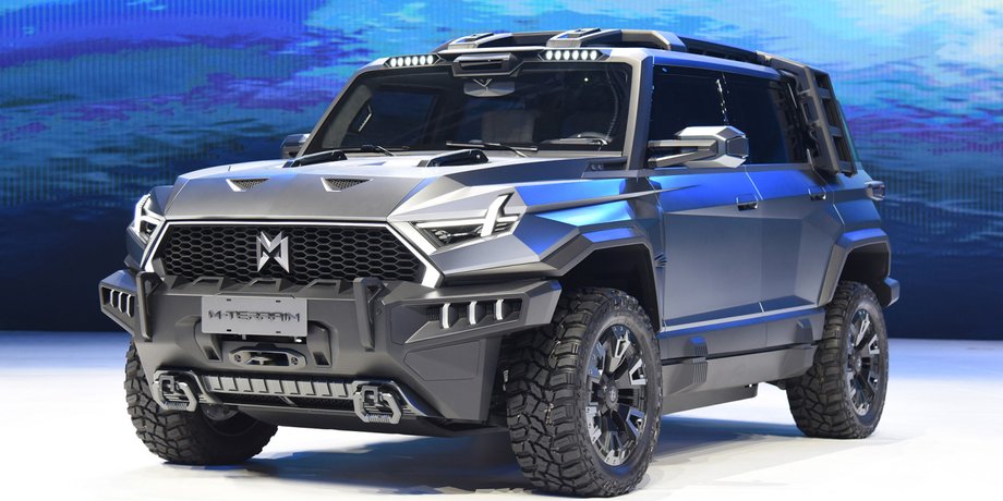 Dongfeng Menshi M-Terrain, Dongfeng Menshi, Dongfeng Warrior, позашляховик Dongfeng, китайський електромобіль