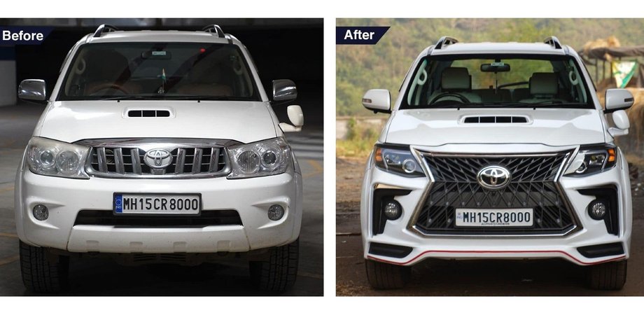 Toyota Fortuner, нова Toyota Fortuner, позашляховик Toyota Fortuner, тюнінг Toyota Fortuner, Lexus GX