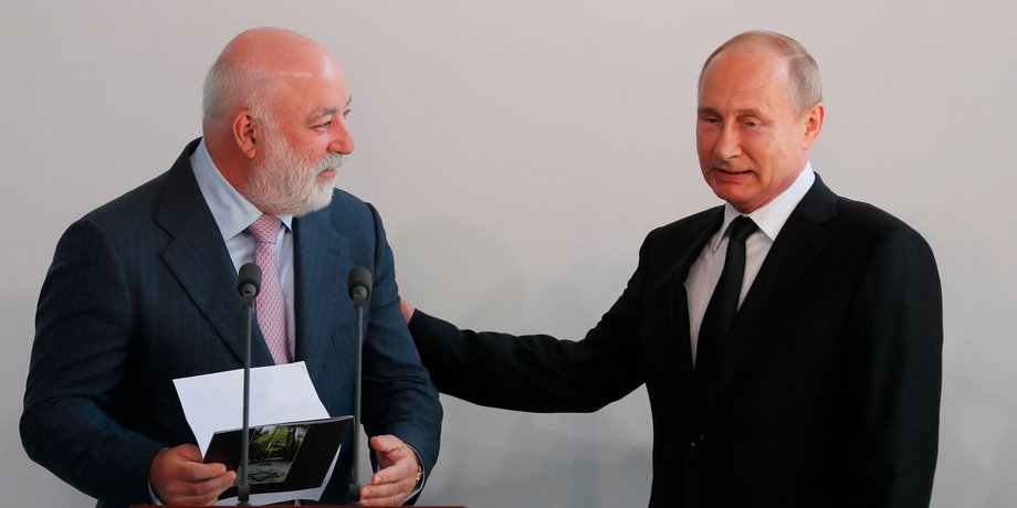 Віктор Вексельберг, Володимир Путін, російський олігарх, російський мільярдер