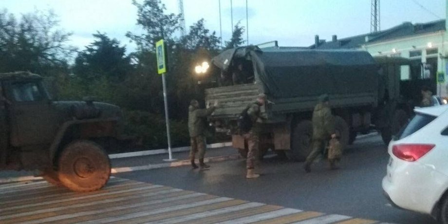 Российские военные, оккупанты, военные РФ, Крым