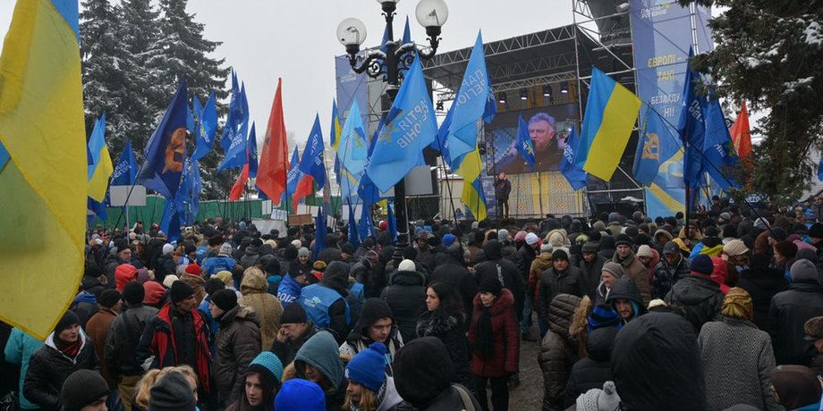 антимайдан, Революція Гідності