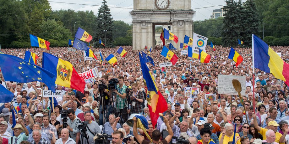 Протестная акция в Кишиневе / Фото: moldova.org