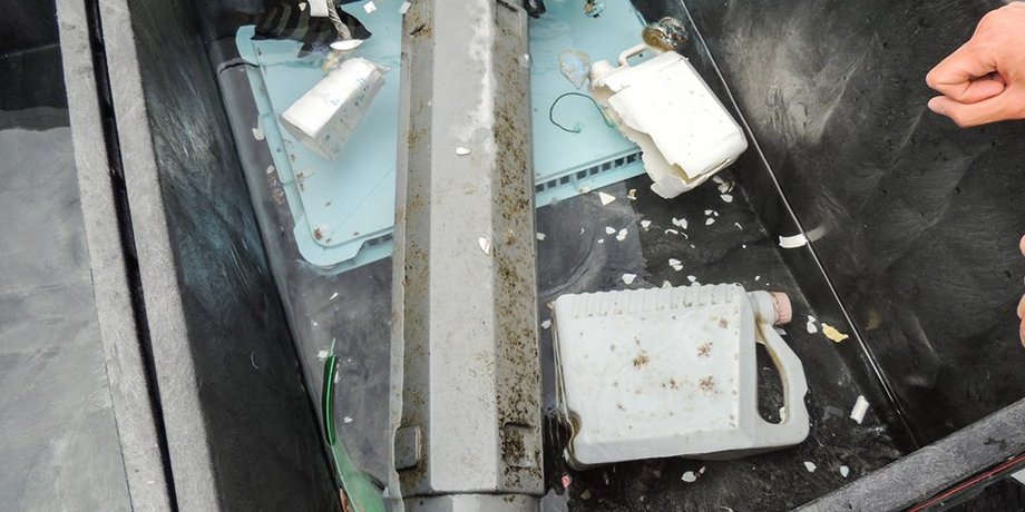 Мусор из океана / Фото: facebook.com/TheOceanCleanup