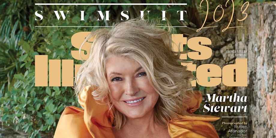 Марта Стюарт, обложка журнала,  Sports Illustrated