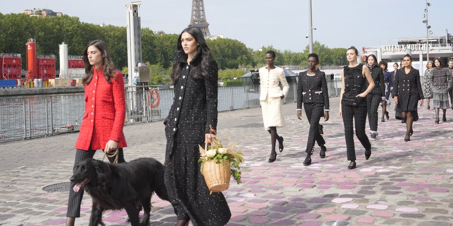 Chanel, новая коллекция, показ, гости показа
