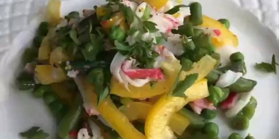салат із крабовими паличками, кулінарні рецепти