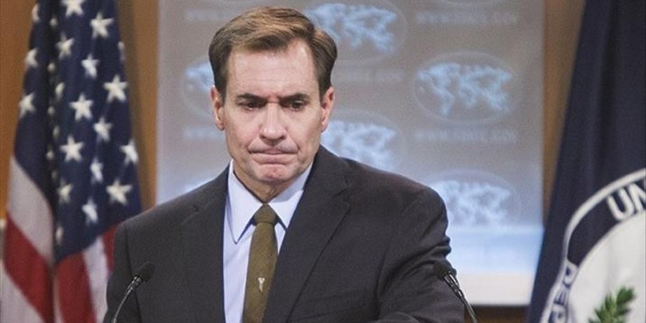 Джон Кірбі, США, Вашинтон, Білий дім, трибуна