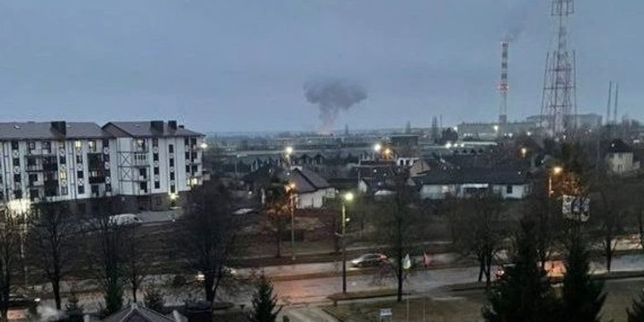 луцк, взрыв, аэродром, война с россией
