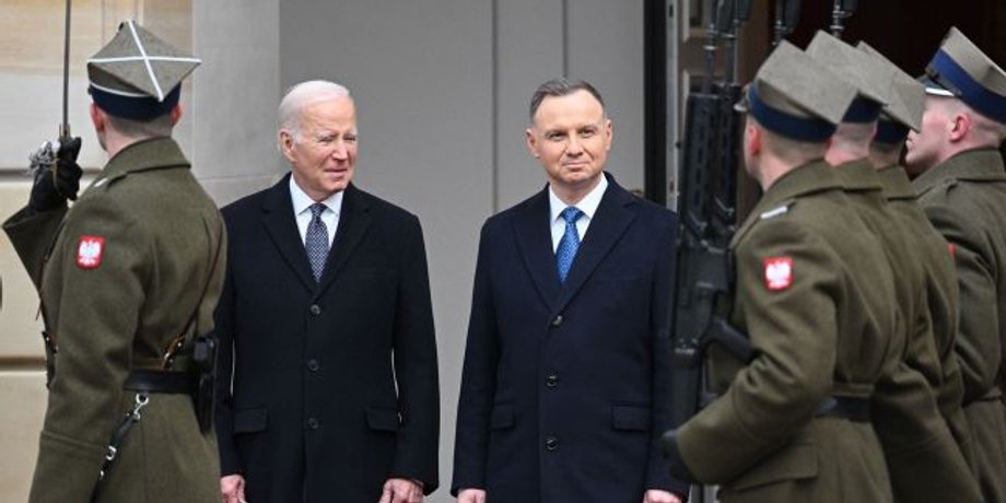 Дуда, Байден, Рейган, Польща