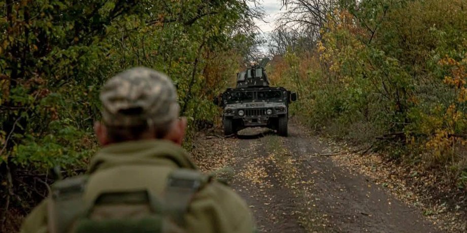 боєць зсу на фронті