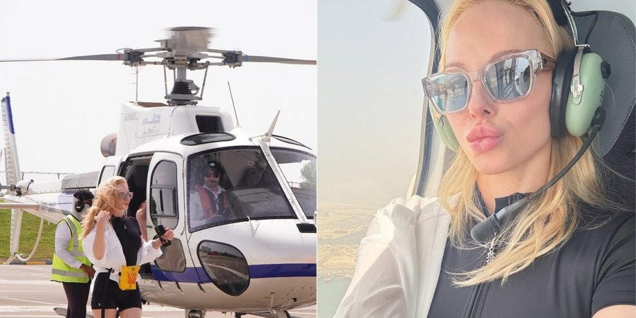 Дар’я Трегубова в Дубаї