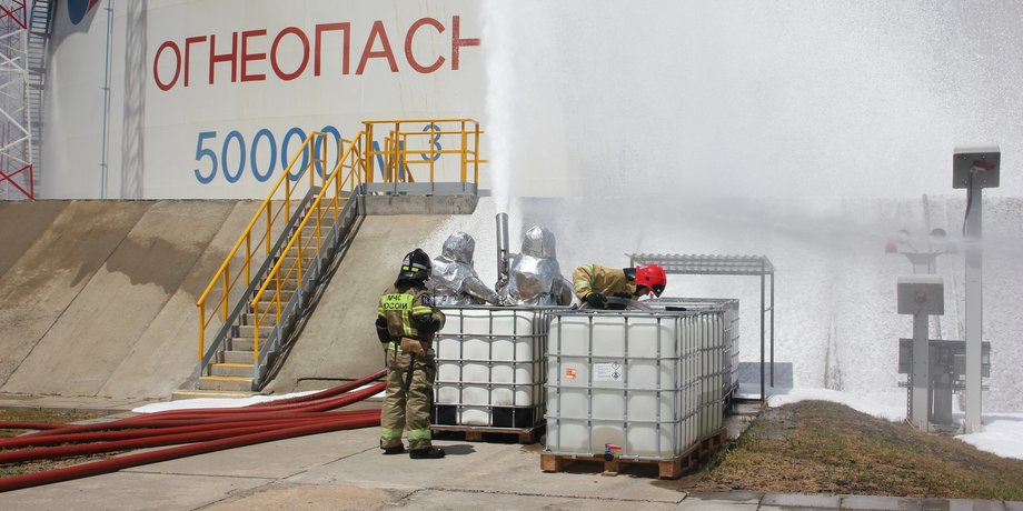 Кропоткинская НПС, нефтеперекачивающая станция, транспортировка нефти РФ, Краснодарский край