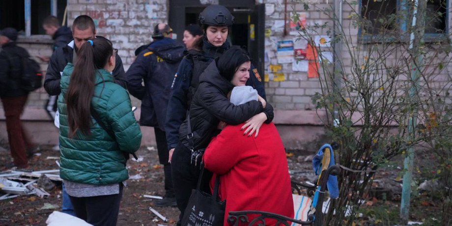 обстрел запорожья