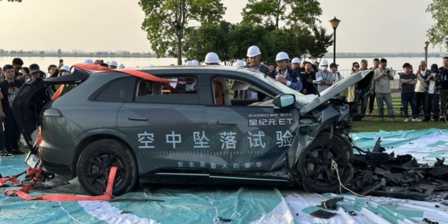 краш-тест чері, Chery Exeed, Exeed Exlantix ET, Chery Exeed Exlantix ET