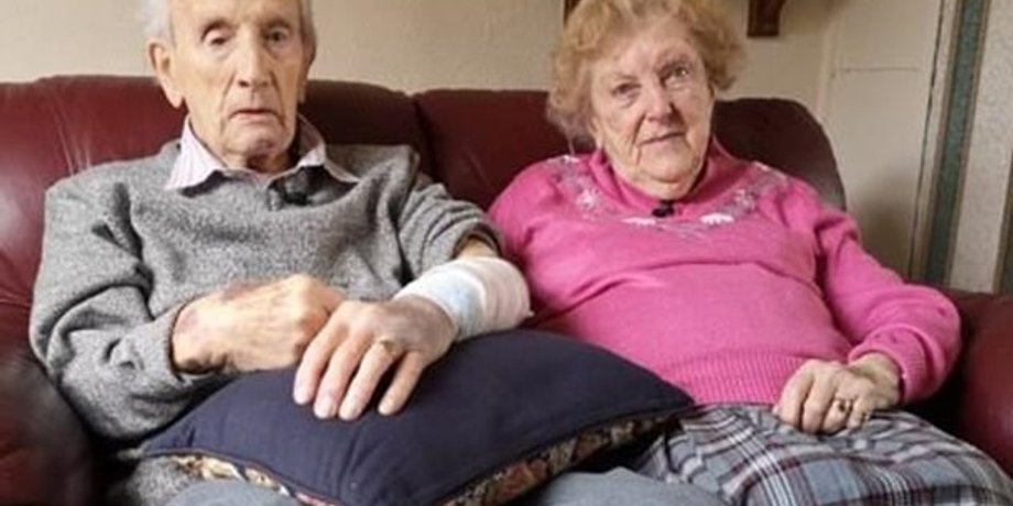 102-летний Джон и его 97-летняя супруга Джоан/Фото: ВВС