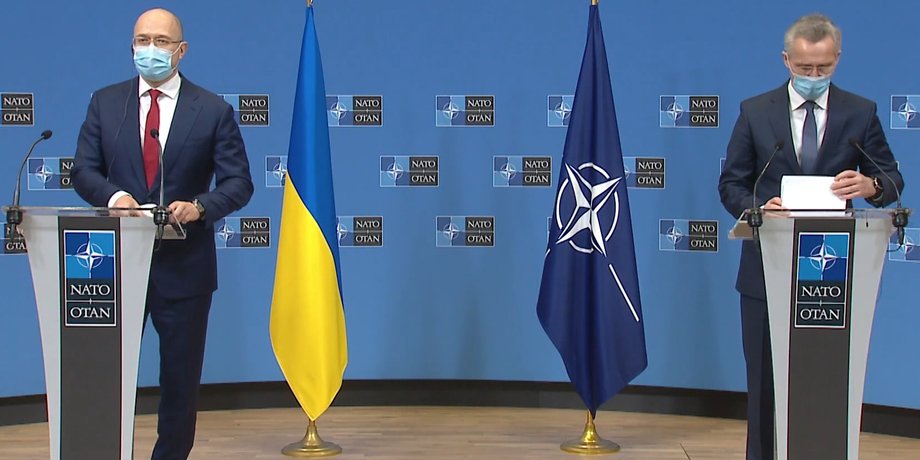 Денис Шмыгаль, НАТО, Йенс Столтенберг
