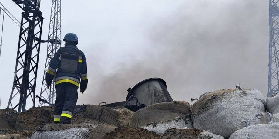 Отключения света, Укрэнерго, массированный обстрел Украины