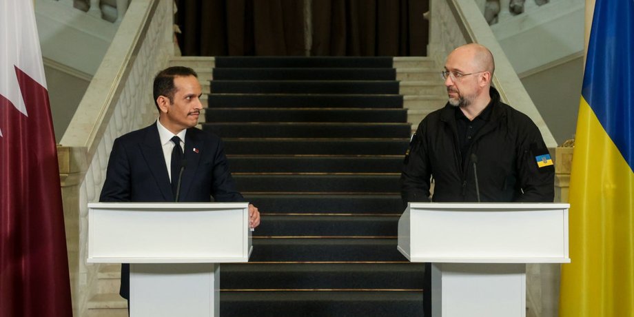 Денис Шмыгаль, Катар, премьер-министр