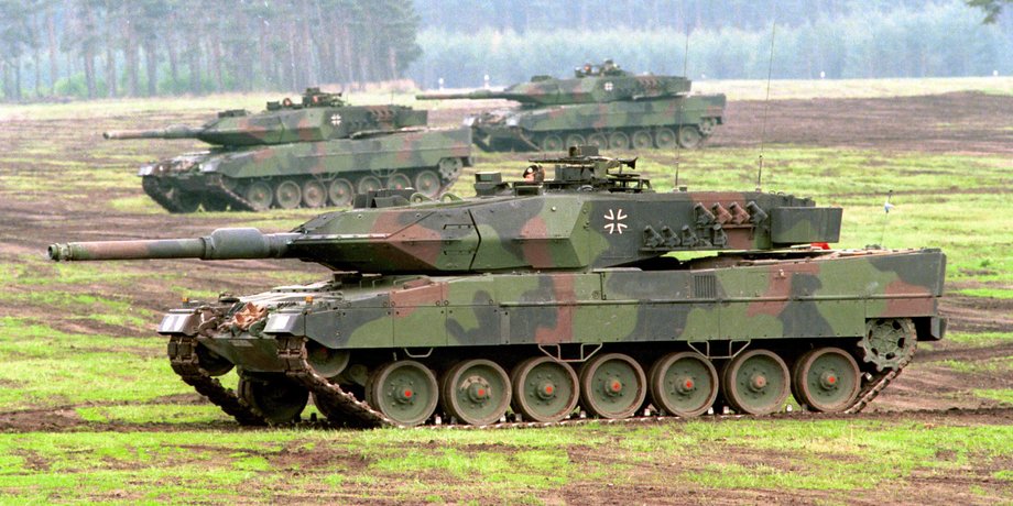 Танки leopard 2, фото