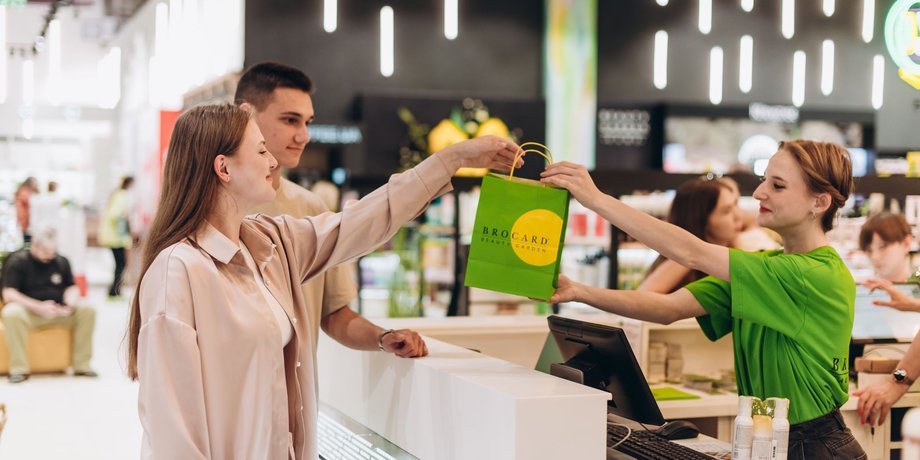 В новом магазине BROCARD Beauty Garden покупки превращаются в уникальный эмоциональный опыт. Фото: BROCARD