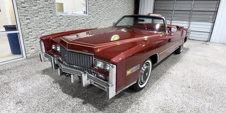 Cadillac Eldorado 1976, Cadillac Eldorado, кабриолет Cadillac, капсула времени