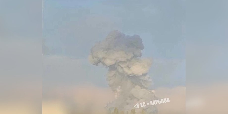 вибух, ракетний удар, вибухи, влучення ракети, обстріл, обстріл харкова, харків під ударом