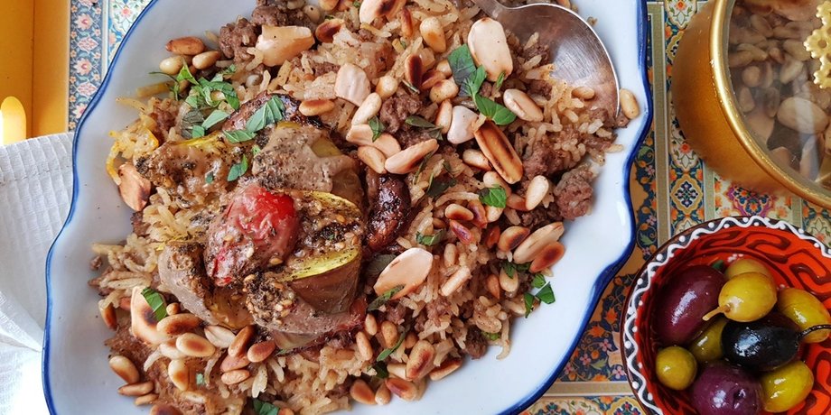 мансаф, что такое мансаф, иорданская кухня, восточная кухня