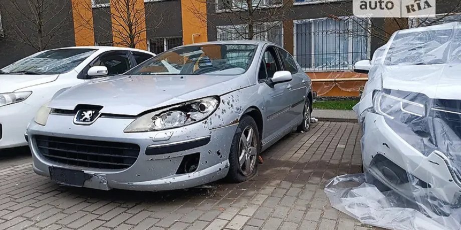 Peugeot 407 Ирпень, Peugeot 407, Mazda 6, Dacia Logan, расстрелянные авто, продажа авто, продажа б/у авто