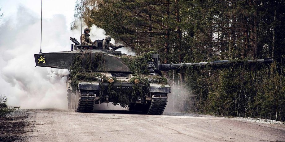 танк Challenger 2 в украине