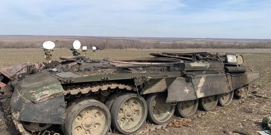 Разбитая российская техника, войска рф,