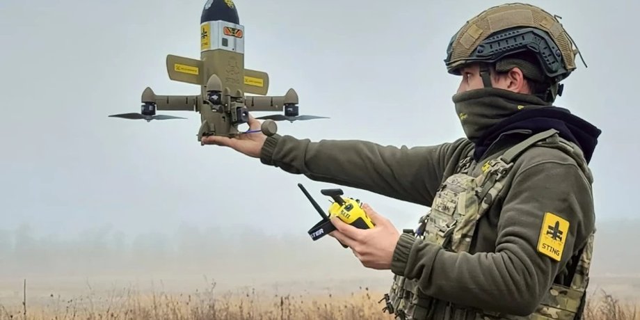 Украинские дроны-перехватчики стингов