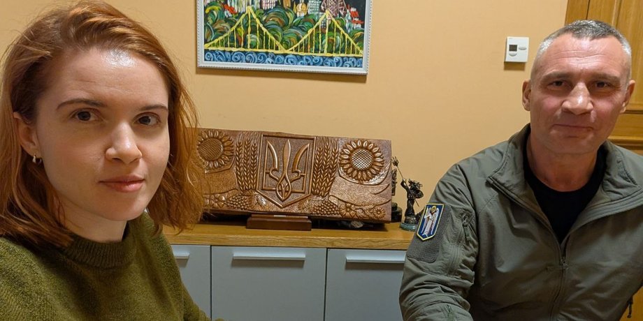 Безугла зустрілася з Кличком у КМДА