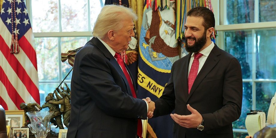 дональд трамп ахмед аль шараа