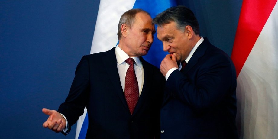 Путін та Орбан