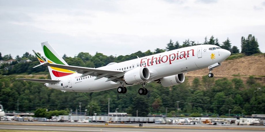 Boeing 737 Эфиопских авиалиний, самолет,