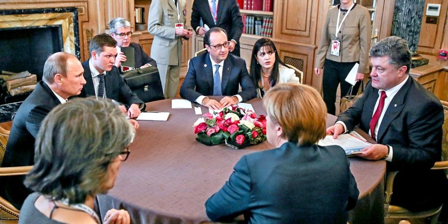 Встреча "нормандской четверки" / Фото: politobzor.net
