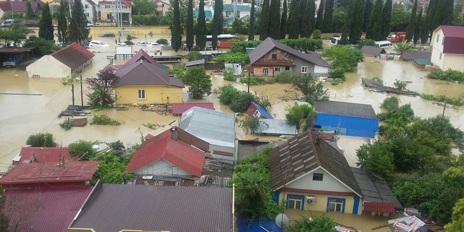 Наводнение в Сочи / Фото из открытых источников