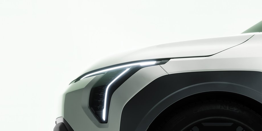 Kia EV3, Kia EV3 2024, новый Kia EV3, кроссовер Kia, электромобиль Kia, электромобиль Kia