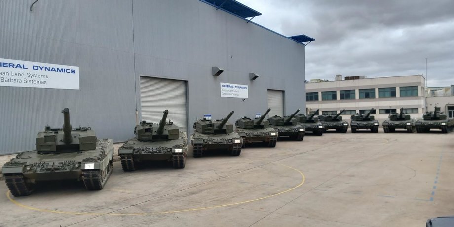 Іспанські танки Leopard 2