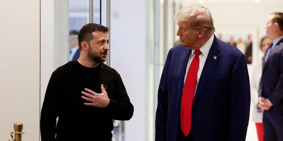 трамп і Зеленський, Дональд Трамп, Володимир Зеленський