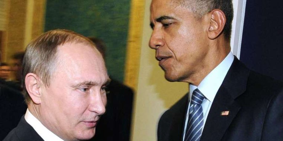 Барак Обама и Владимир Путин / Фото: straitstimes.com