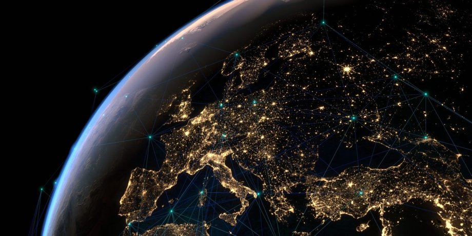 Земля планета вид из космоса орбита интернет