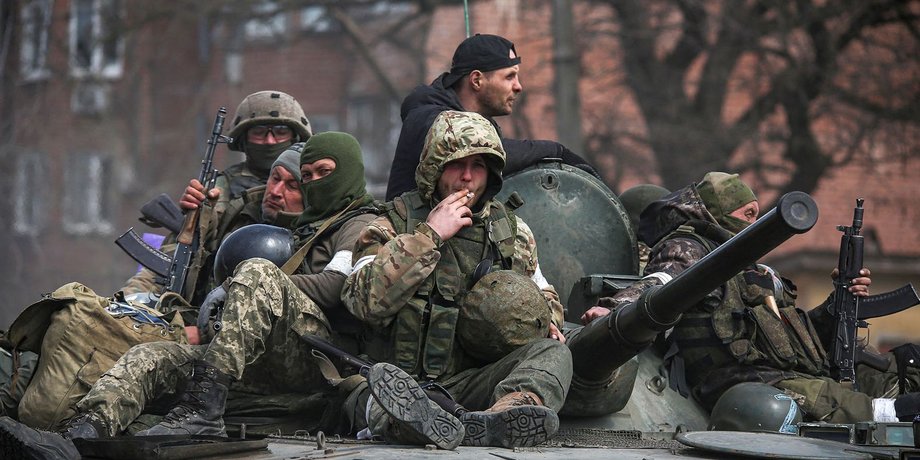 Російські військові, війська днр, вагнерівці фото