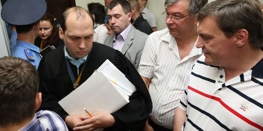 Судья Сергей Вовк / Фото пресс-службы Народной самообороны