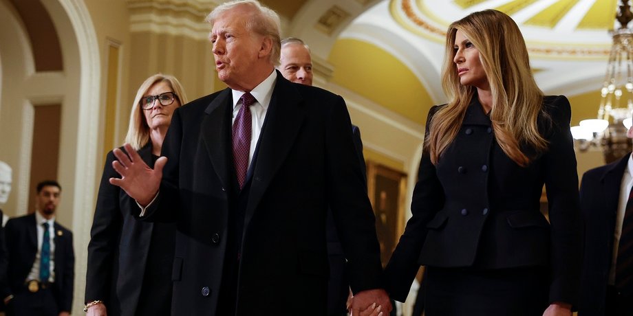 Дональд и Мелания Трамп