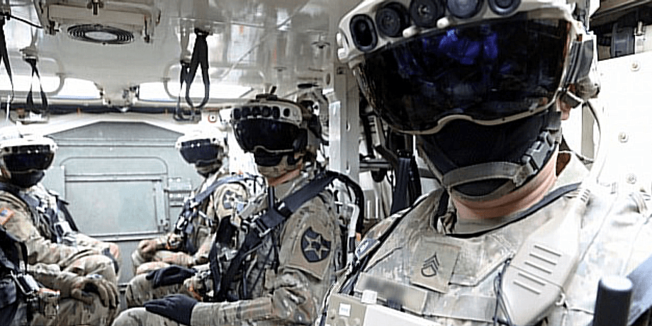 боевые очки Microsoft Combat Goggles, виртуальная реальность, VR-гарнитура, солдаты будущего, армия США