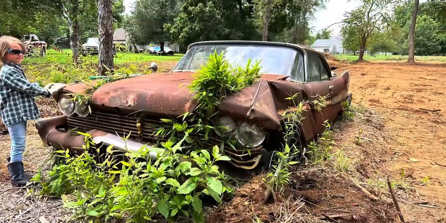 Plymouth, Plymouth Fury, Авто, Автомобили, Американские авто, Находки, Поле, Заброшенные авто, Видео